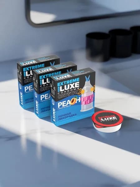 Презервативы Luxe Extreme Ночная Лихорадка комплект из 3 пачек