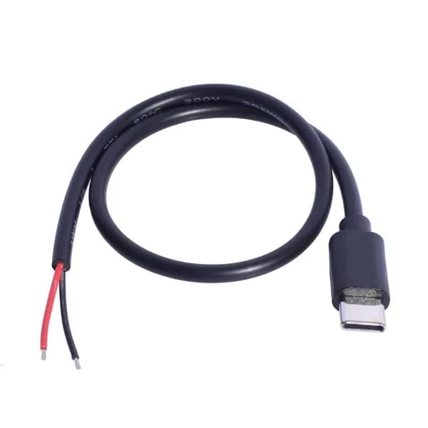 Кабель USB C оголенные провода для зарядки