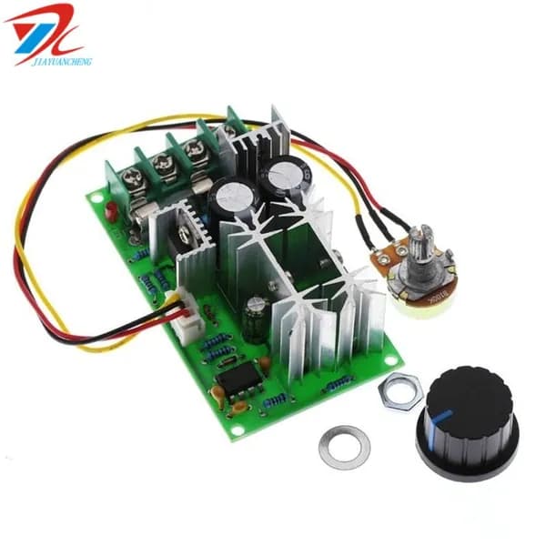 Регулятор скорости двигателя постоянного тока 12V24V36V48V высокомощный модуль привода Регулятор PWM 20A