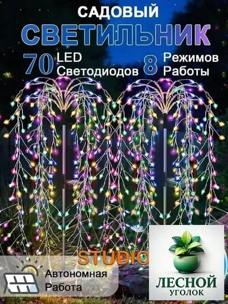 Уличный светильник, 1.2W, количество ламп:70шт
