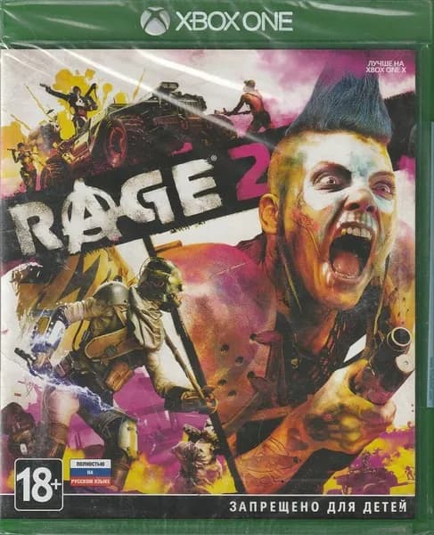 Игра Rage 2 (Русская обложка) (Xbox One, Русская версия)