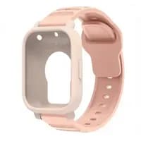 Силиконовый ремешок + защитный чехол, подходит для Redmi Watch 5 Active, рисунок в виде рисовых зерен, откидной, спортивный ремешок
