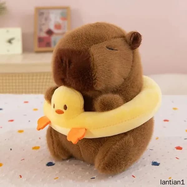 Капибара Capibala плюшевая игрушка маленькая кукла