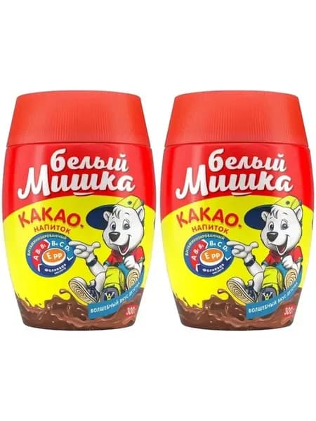 Какао-напиток 2уп по 300 гр