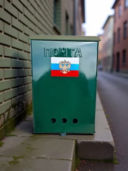 Почтовый ящик Герб без замка