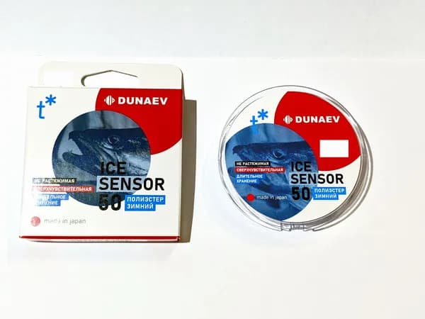 DUNAEV Монофильная леска для рыбалки, размотка: 50 м, толщина: 0.185 мм
