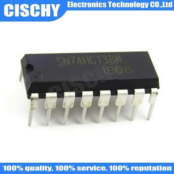 10шт SN74HC138N 74HC138 74HC138N DIP-16 Интегральная схема