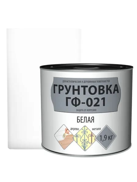 Грунтовка Empils ГФ-021 универсальная 1.9 кг белая