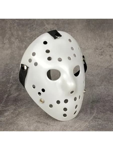 Белая маска Jason белый