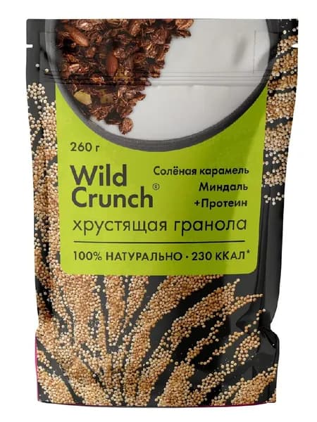 Wild Crunch "Соленая карамель + протеин"