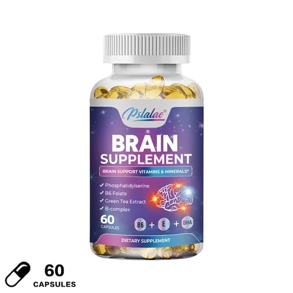 Капсулы Pslalae Brain Nutrition-содержат фосфатидилсерин и гинкго билоба-улучшают концентрацию внимания и поддерживают когнитивные функции