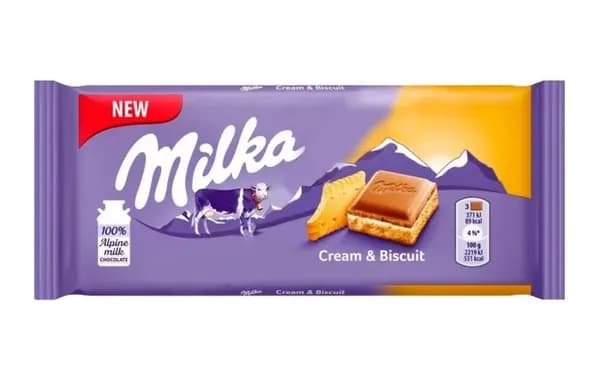 Milka Cream & Biscuit