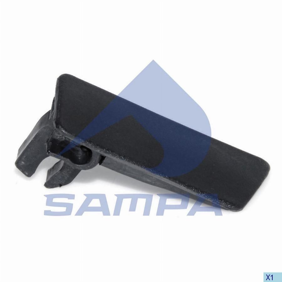 Ручка двери внутренняя правая MAN TGA, TGS, TGX, Shacman F2000 (Sampa)