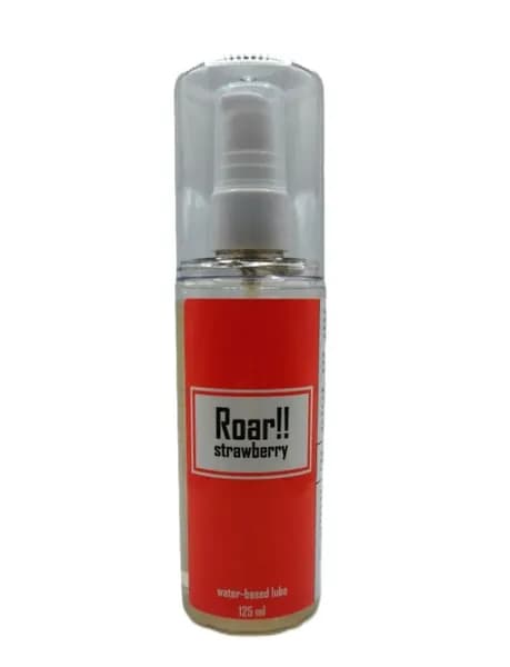 Оральный лубрикант Roar!! FLAVOURED. Клубника