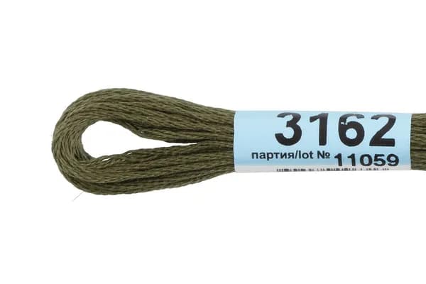 Мулине Gamma 3162 хаки 1 моток