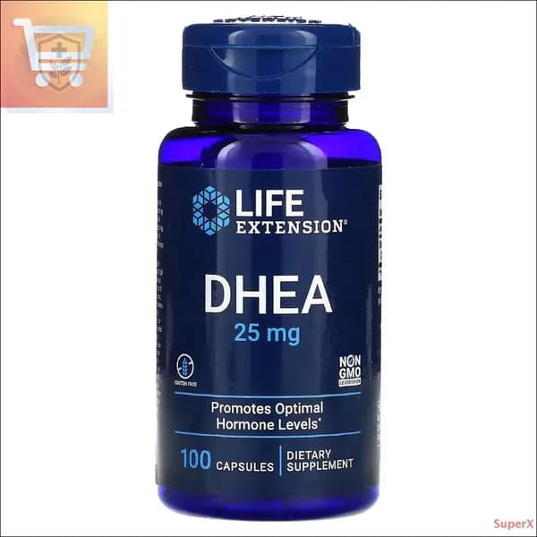 ДГЭА (дегидроэпиандростерон) Life Extension DHEA 25 мг 100 капсул