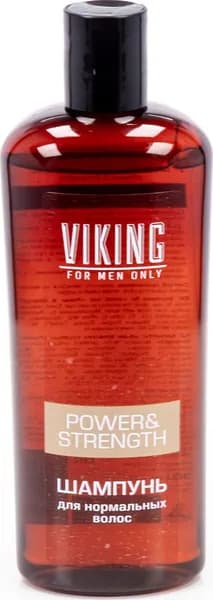 Viking / Викинг Шампунь мужской Power&Strength c провитамином В5 и бетаином для нормальных волос 300мл
