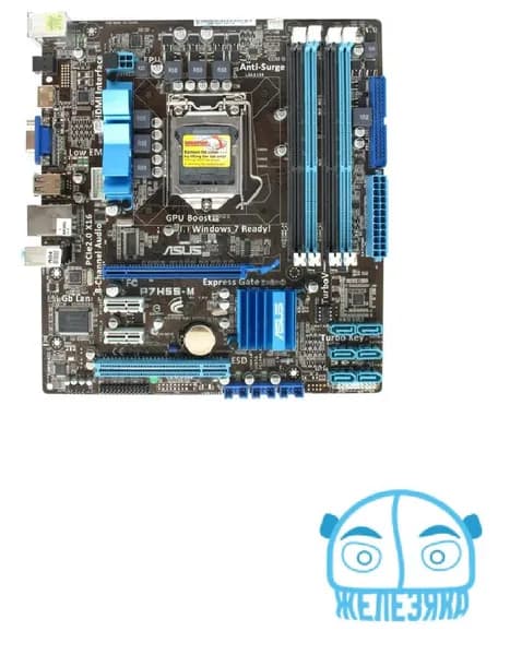 Материнская плата 1156 ASUS P7H55-M