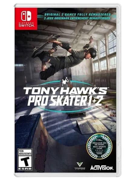 Игра Tony Hawk's Pro Skater 1 & 2 /Switch