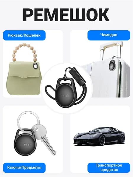 Четыре Трекер GPS ACEFAST S2-4 для авто, животных и детей
