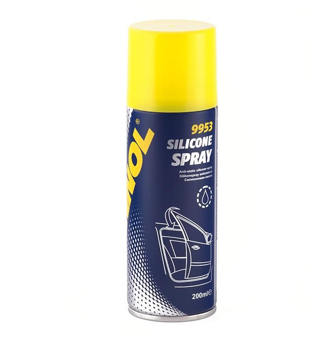 MANNOL 9953 Смазка водоотталкивающая силиконовая /Silicone Spray/ 200мл