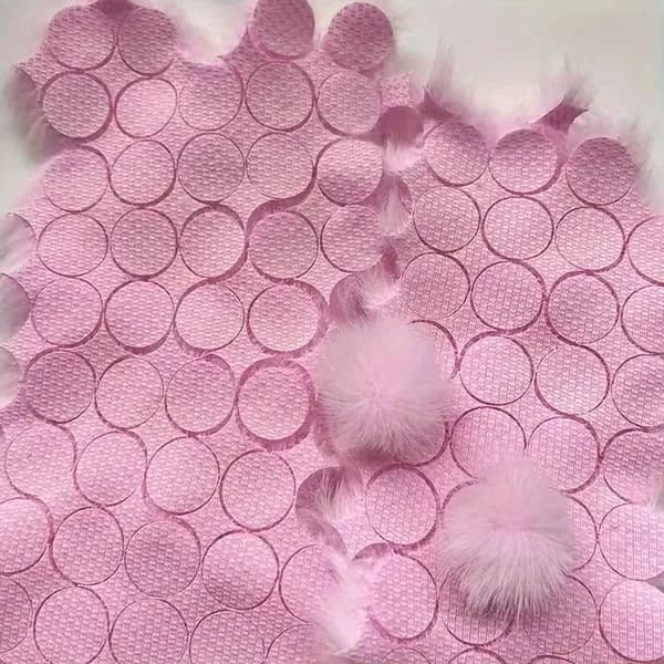 Шарик из искусственного меха норки,для украшения своими руками,3,5 см,100 штук