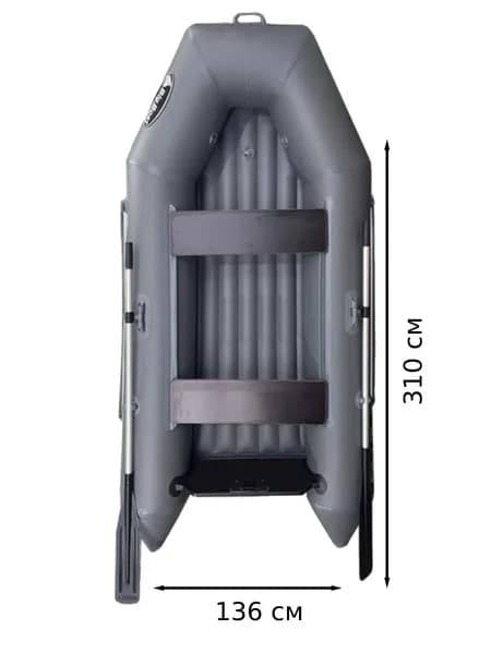 Лодка т310нд, D36. 23кг, 8 л.с, 850гр/м2