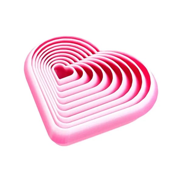 (1 штука) игрушка для 3D-печати-круглый артефакт для декомпрессии любви-цвет цветущей вишни любви