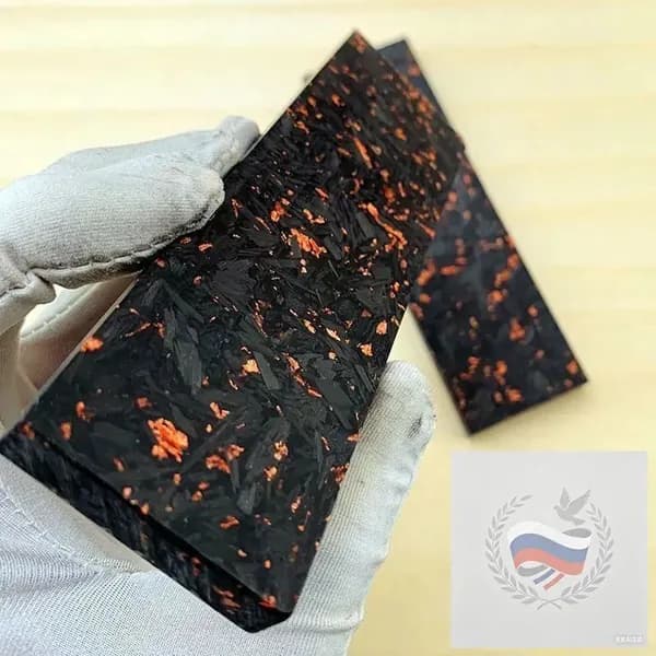 1 кусок накладки из углеродного волокна для держателя инструмента, 135*40*2.5 мм