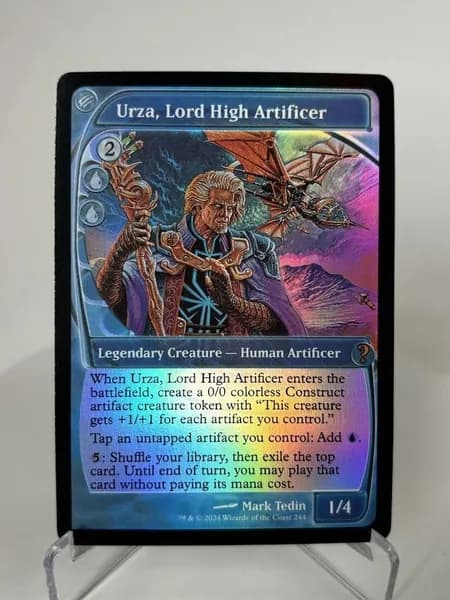 Магия сбора прокси-карт Высококачественные нефольговые карты Urza, Lord High Artificer MB2#244 фольга