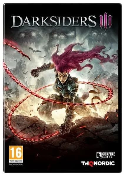 Игра Darksiders III, код активации для PC(ПК), Steam, русская озвучка