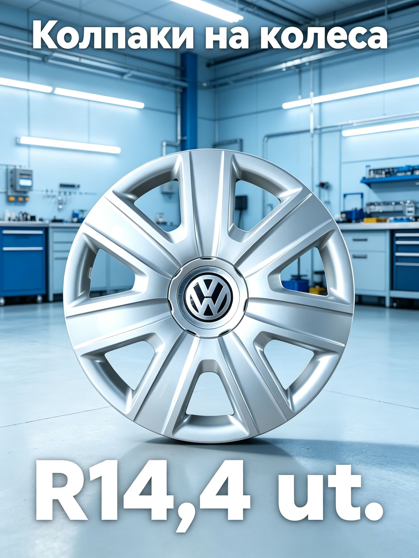 Volkswagen Колпаки на колеса, 14", 1 шт.
