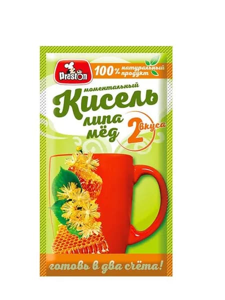 Preston Кисель липа и мёд, моментальный, 30 гр