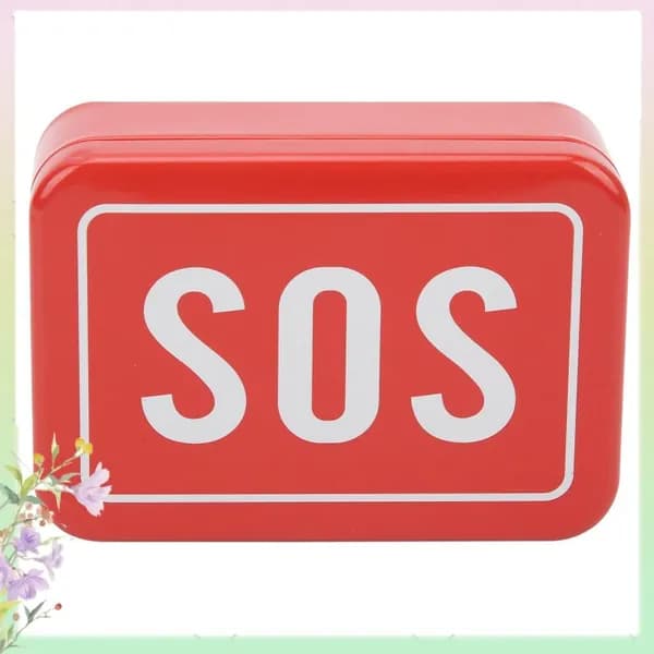 SOS ящик для выживания, нержавеющая сталь, для кемпинга и путешествий