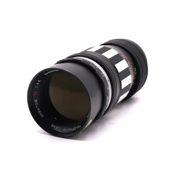 Мануальный объектив Spiratone 4.5/200mm Tc