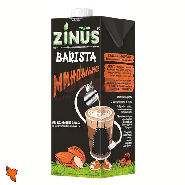 Напиток миндальный Barista Zinus, 1л