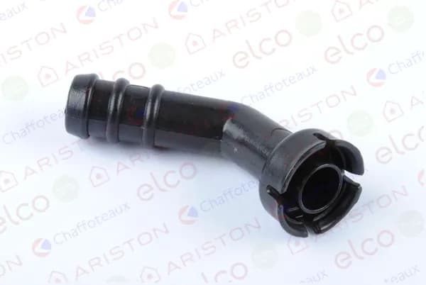 Запчасть для газового котла Патрубок предохранительного клапана Ariston (60001955)