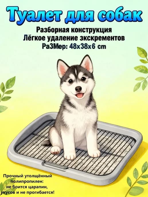 Лоток для собак под пеленку