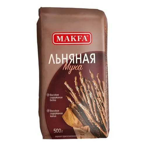 Мука Makfa льняная 500 г