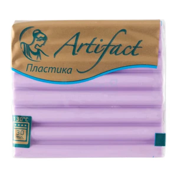 Полимерная глина, запекаемая пластика Artifact 1712 цвет черничный йогурт 56 гр.