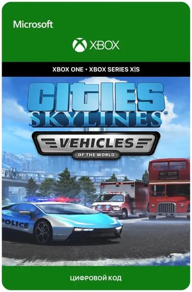 Дополнение Cities: Skylines - Vehicles Of The World (DLC) для Xbox One/Series X S, электронный ключ