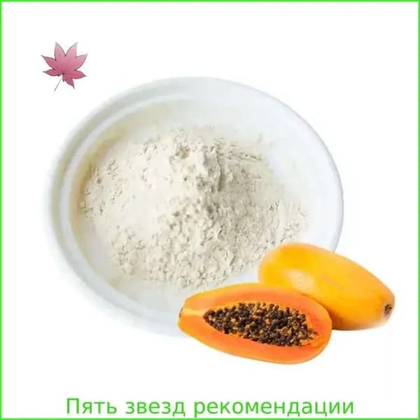 Поставка порошка экстракта плодов папайи в виде объемного органического фермента Папаина