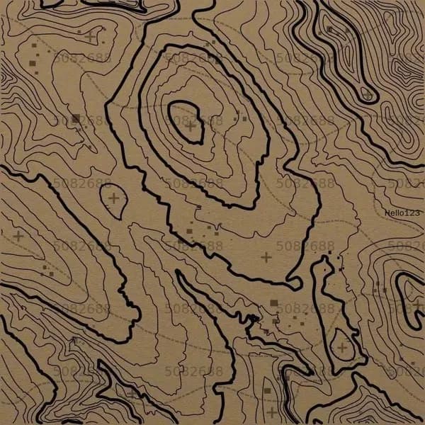 Лист Kydex 300x300x1.5/2 мм, текстура Simple Terrain - для ножен и тактических аксессуаров (1 шт)