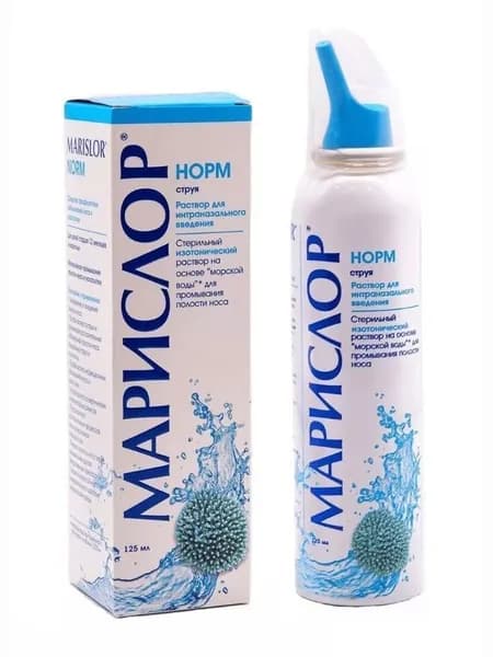 Спрей для носа с морской водой МАРИСЛОР раствор Норм струя 125 мл