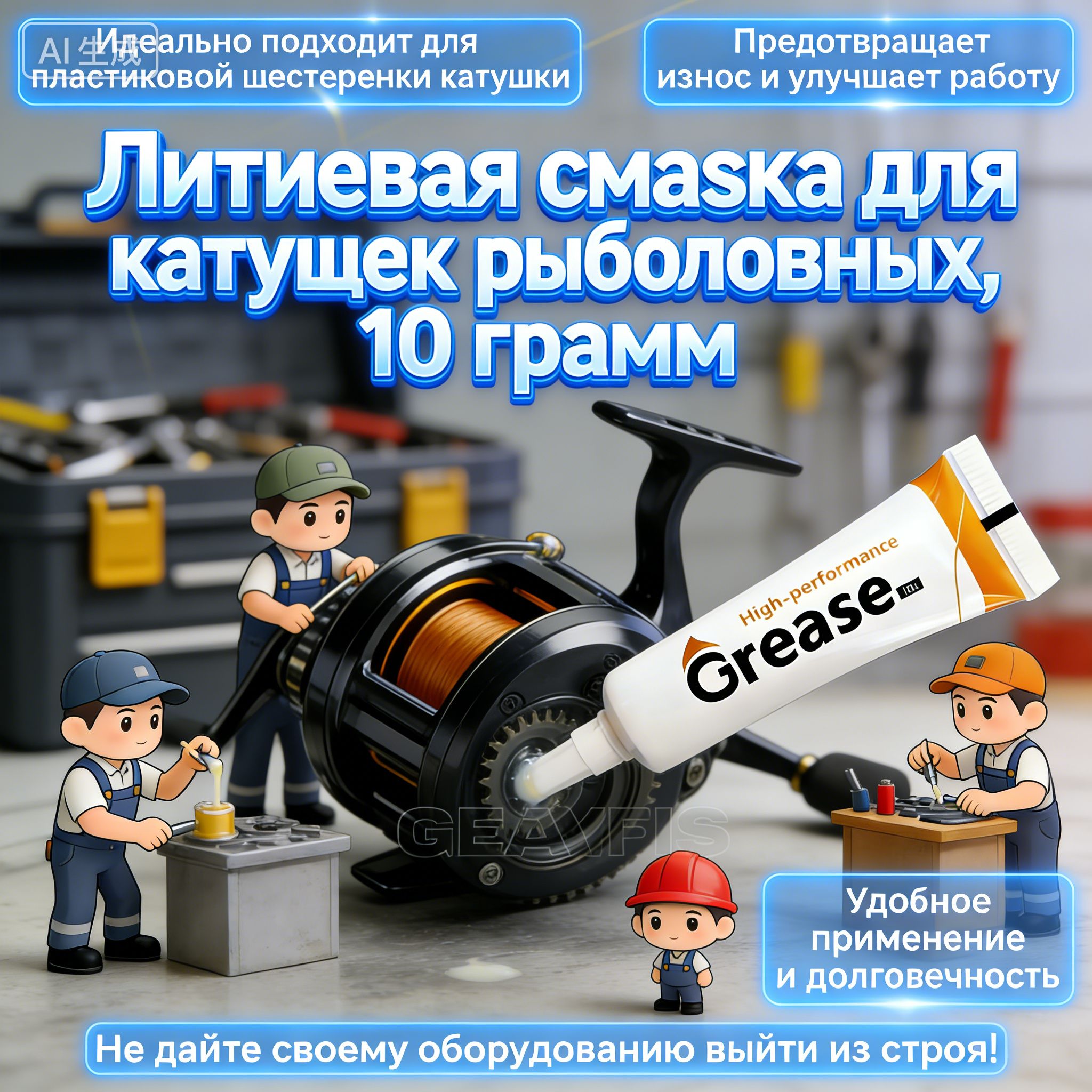 Смазка автомобильная, 10 мл, 1 шт.