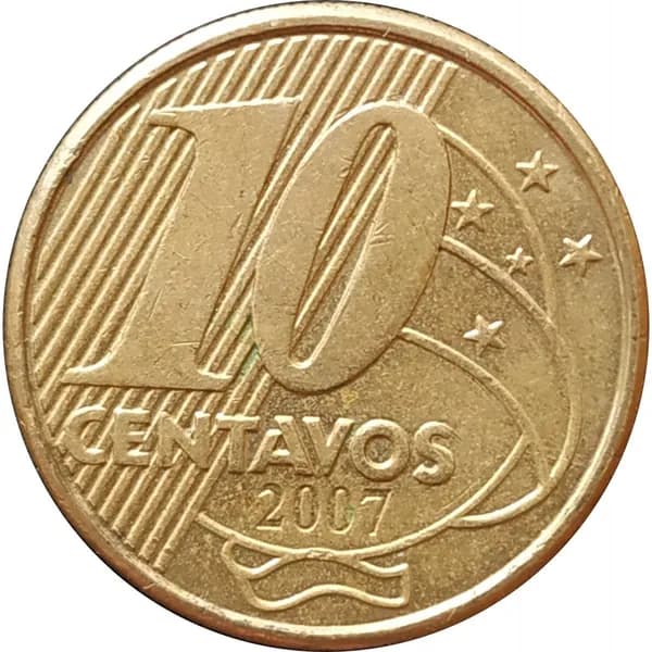 10 сентаво 2007 Бразилия из оборота