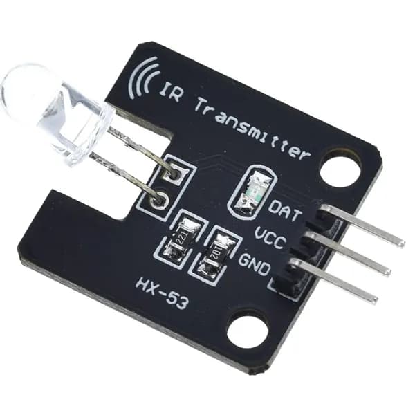 ИК-передатчик для Arduino, 5 В, 38 кГц, дальность до 1,3 м