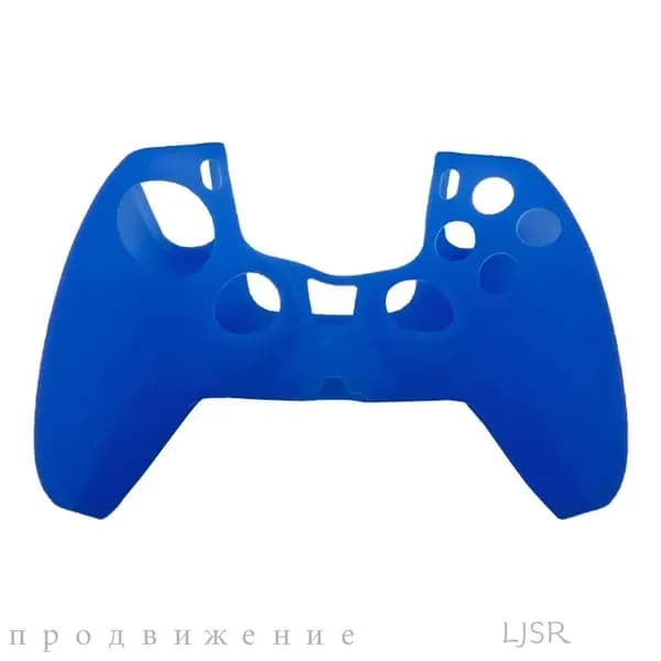 Силиконовый чехол для геймпада DualSense (PS5) (синий)
