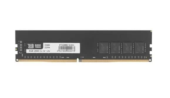 BaseTech Оперативная память Модуль оперативной памяти DDR4 BaseTech BTD42666C19-8GN 8Гб 2666MHz DDR4, 2666 МГц, 1 x 8 ГБ (BTD42666C19-8GN)