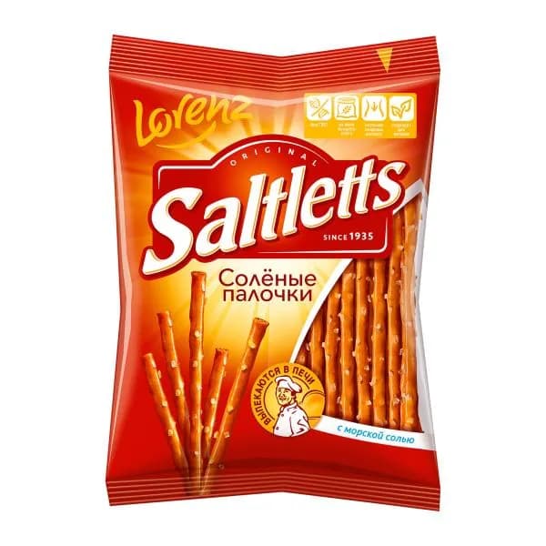 Палочки солёные классические Saltletts 75г